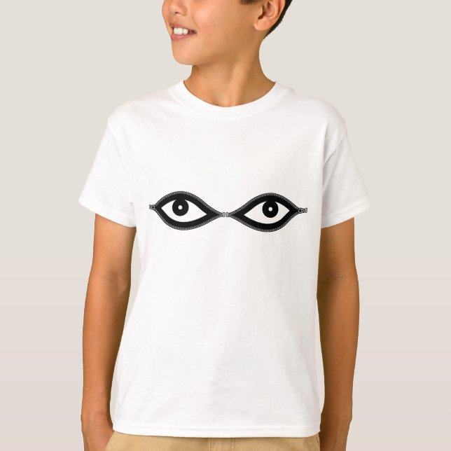 Zipper Eyes T-Shirt (Vorderseite)