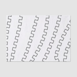 Zipper Lines Seidenpapier