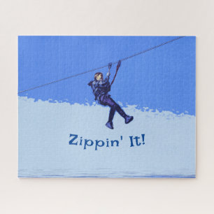 Zippin' It! - Zipline Rider Puzzle
