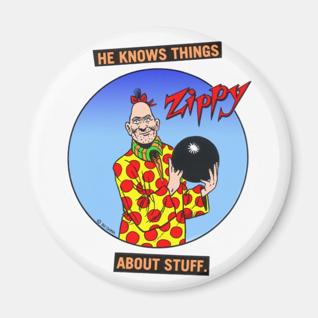 Zippy Bowling Magnet (Vorne)