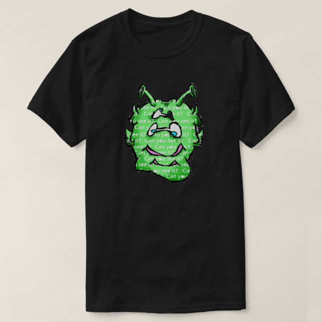 Zippy Trippy Alien Dazs Green T-Shirt (Design vorne)