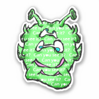 Zippy Trippy Alien Dazs können Aufkleber