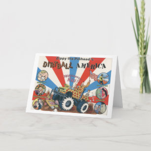 Zippys Dirtball Amerika Notecard Karte