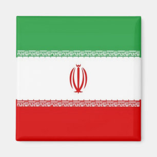 zIR001 Iran FLAG Iran, Kühlschrank Magnet