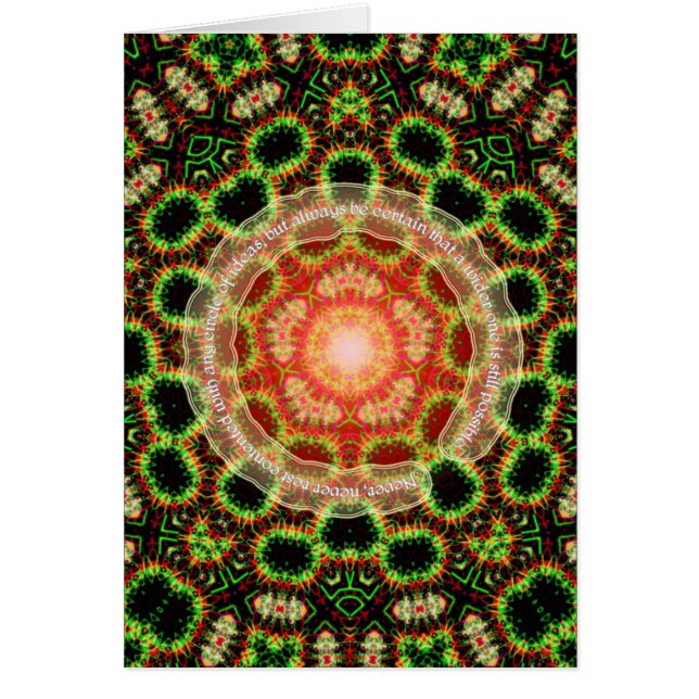 Zirkel der Ideenkarte (Vorne)