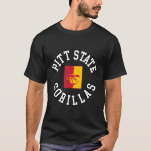 Zirkel des Pitt Staat Gorillas Collegiate T-Shirt