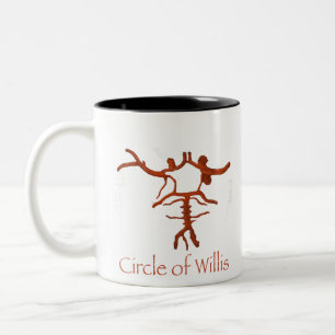 Zirkel des Willis Brain Anatomy Neuro Zweifarbige Tasse