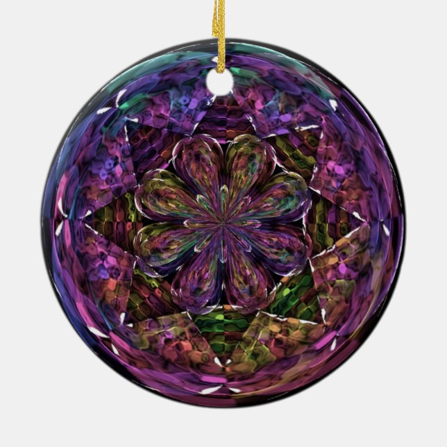 Zirkel Keramik Ornament (Hinten)