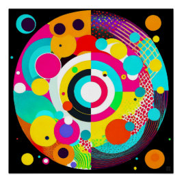 Zirkel Komposition Glossar Art Poster