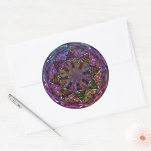 Zirkel Runder Aufkleber