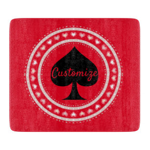 Zirkelkronen Schwarze Spades Thunder_Cove Schneidebrett