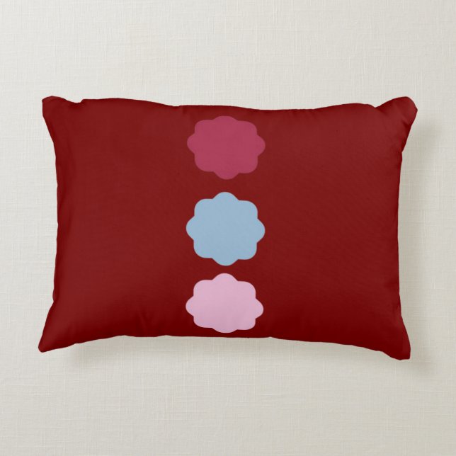 Zirkellinie Akzent Pillow Dekokissen (Rückseite)