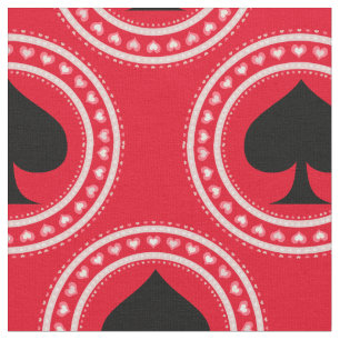 Zirkeln Schwarz Spade Thunder_Cove Stoff