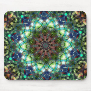 Zirkkaleidoskop im Acrylstil Mousepad