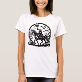 Zirkulardesign des kopflosen Horsemans T-Shirt