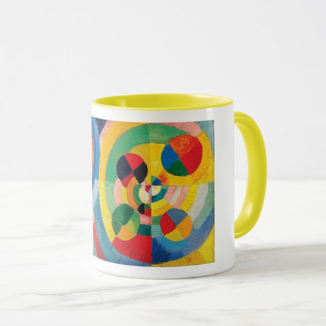 Zirkuläre Formen von Robert Delaunay Tasse (VorderseiteRechts)