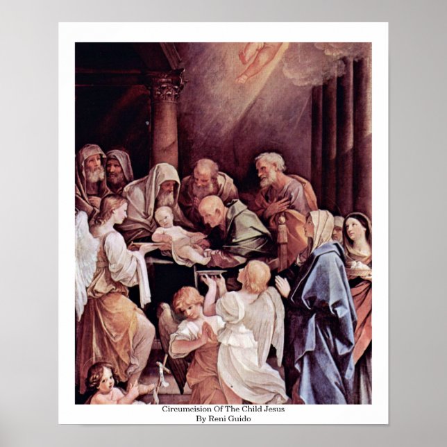 Zirkulation des Kindes Jesus durch Reni Guido Poster (Vorne)