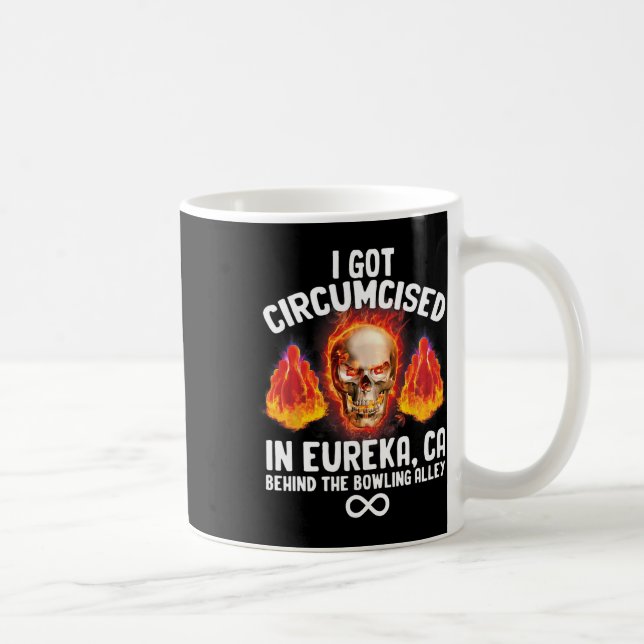 Zirkulation von Bowling Odselig spezifischer Spaß  Kaffeetasse (Rechts)