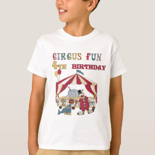 Zirkus 4. Geburtstagsgeschenke und Geschenke T-Shirt