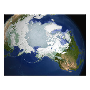 Zirkus-Arktische Permafrost Fotodruck