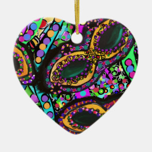 Zirkus der Kunst Keramikornament