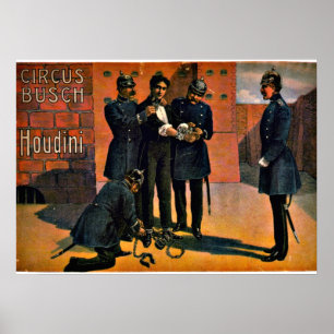Zirkus der Vergangenheit: Houdini und der Zirkus,  Poster