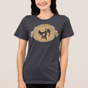 Zirkus-Elefant der größten Show der Welt im Vintag Tri-Blend Shirt