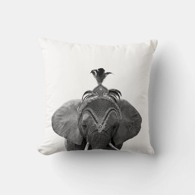 Zirkus-Elefant Kissen (Vorderseite)