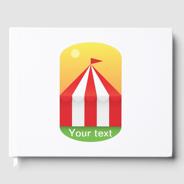 Zirkus Gästebuch (Vorderseite)