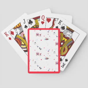 Zirkus-inspirierter Karneval Big Top Jahrmarkt Spielkarten