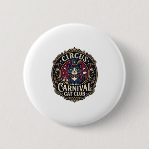 Zirkus Karneval Katze Vater Geschenkidee - Zirkus Button