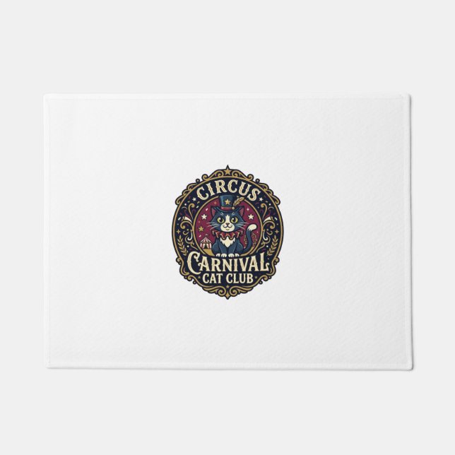 Zirkus Karneval Katze Vater Geschenkidee - Zirkus  Fußmatte (Vorderseite)