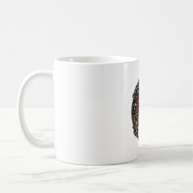 Zirkus Karneval Katze Vater Geschenkidee - Zirkus  Kaffeetasse (Links)