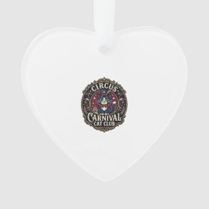 Zirkus Karneval Katze Vater Geschenkidee - Zirkus Ornament