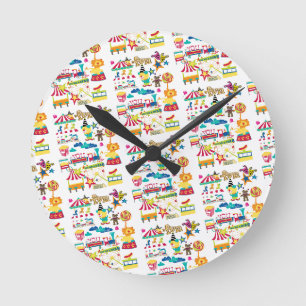 Zirkus Karneval Spaß Uhr