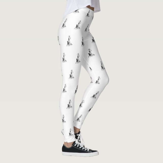 Zirkus-Leggings-Yoga-Hosen Leggings (Rechts)