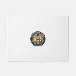 Zirkus-Magie-Plakat Katze Süße Kitty Design - Zirk Fußmatte
