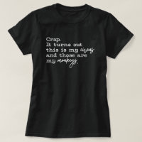 Zirkus-Mutter-Leben Lustiges Eltern-Chaos T-Shirt