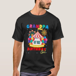 Zirkus-Opa des Geburtstagsmädchen-Karnevals T-Shirt