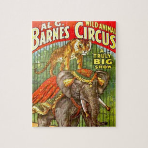 Zirkus-Plakat Puzzle