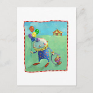 Zirkus Postkarte