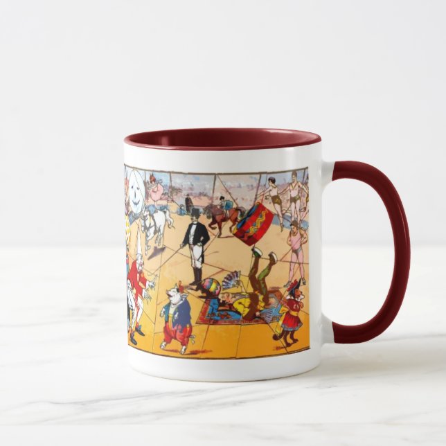 Zirkus-Puzzlespiel - Tasse (Rechts)