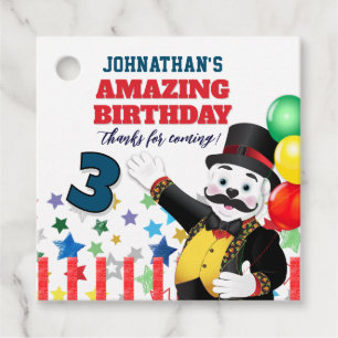 Zirkus Ringmeister Eisbär Danke Geschenkanhänger