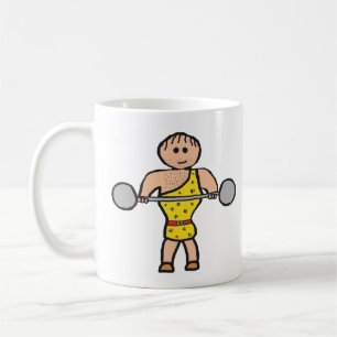 Zirkus-Strongman Kaffeetasse