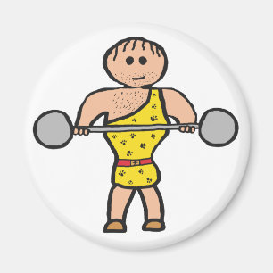 Zirkus-Strongman Magnet