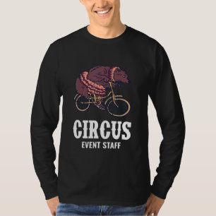 Zirkus-Veranstaltungsmitarbeiter Tier Show Bär Fah T-Shirt