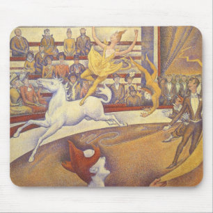 Zirkus von Georges Seurat, Vintage-Pointillismus-K Mousepad