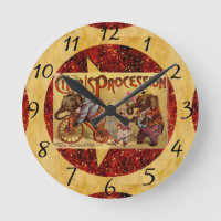 Zirkus-Wanduhr