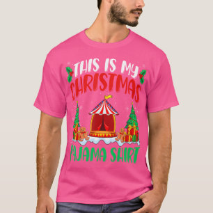 Zirkus-Weihnachten Shirt Jonglieren Ringmaster Xma T-Shirt