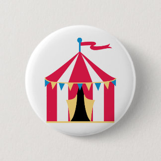 Zirkus-Zelt Button